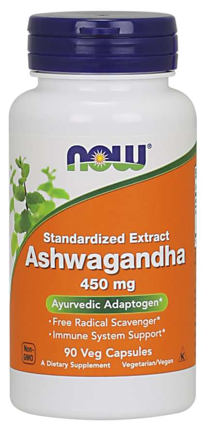 Link to and image of now ashwagandha supplement