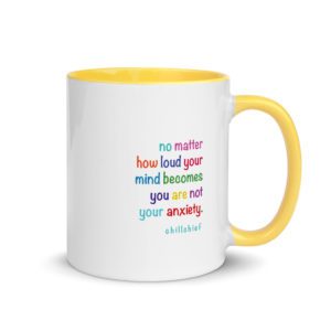Loud Mind Mug with Color Inside