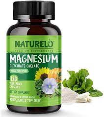 NATURELO Magnesium Glycinate Supplement 